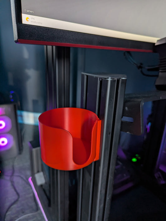 T-Slot 8020 160 80 Racing Sim Drinks holder