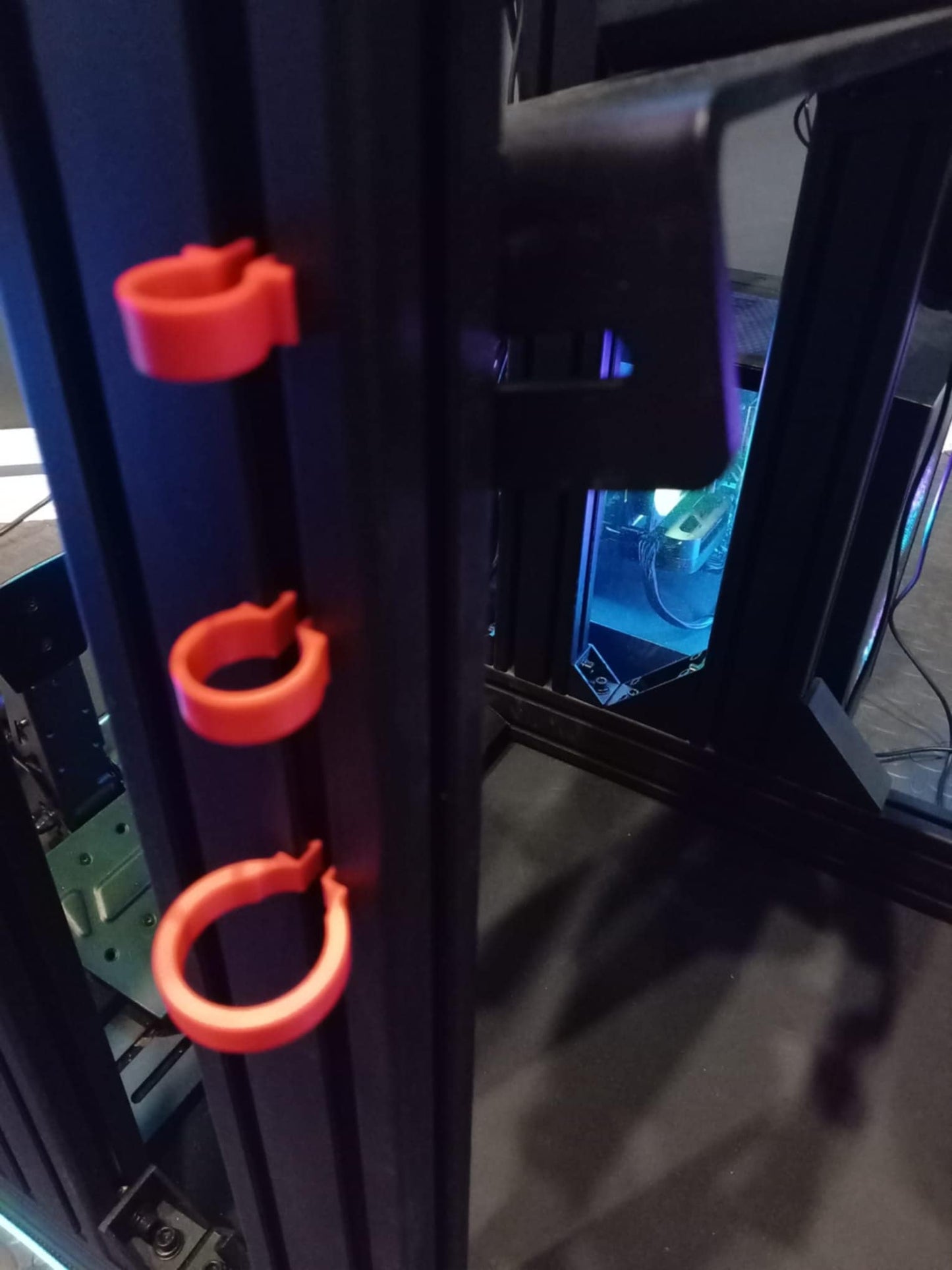 T-Slot 8020 Racing Sim Cable tidy clips 15mm 20mm 30mm